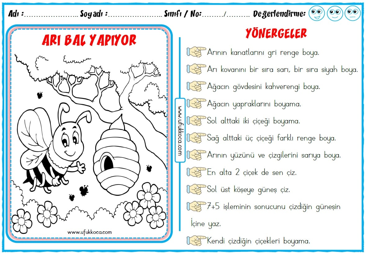 1 Sinif Gorsel Sanatlar Boyama Sayfalari 2017 2018 Teknobasit