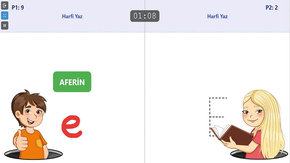 Harfi Yazma Oyunu