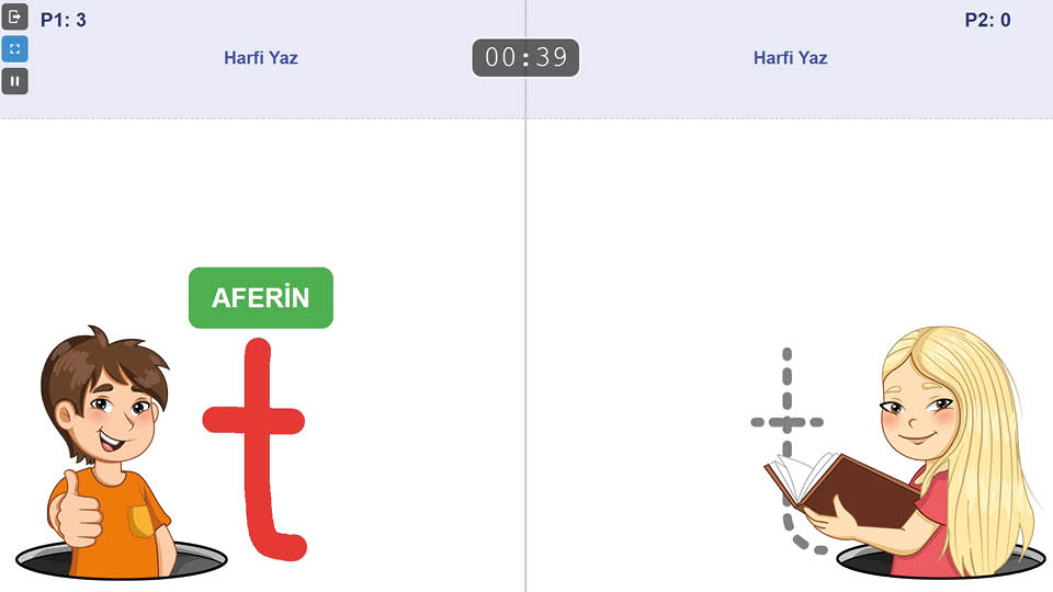 Harfi Yazma Oyunu