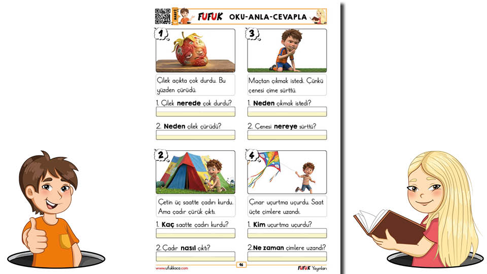 Fufuk Ç Sesi Oku-Anla-Cevapla