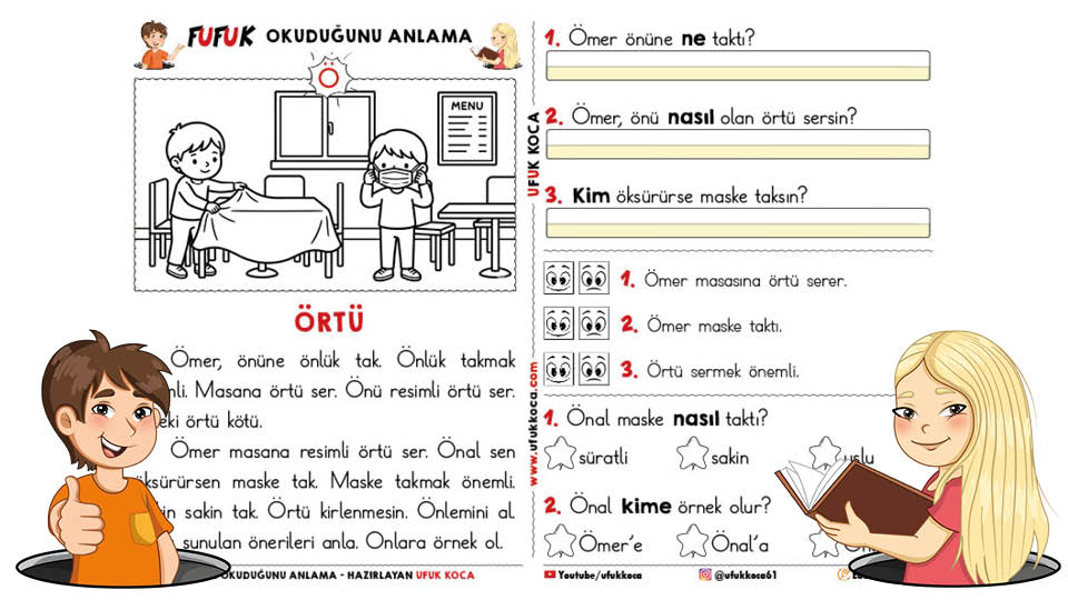 Fufuk Ö Sesi Okuduğunu Anlama