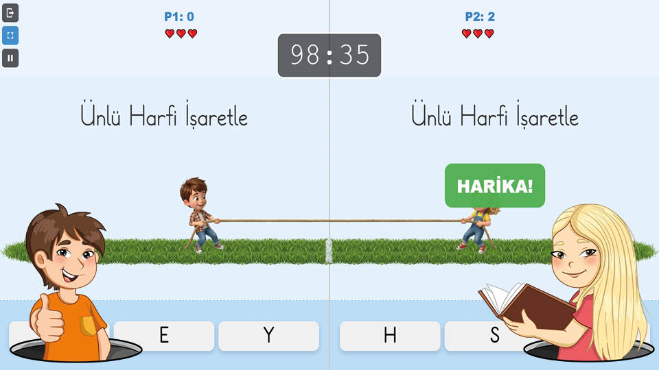 Harf Bilgisi - Ünlü Harfi İşaretle