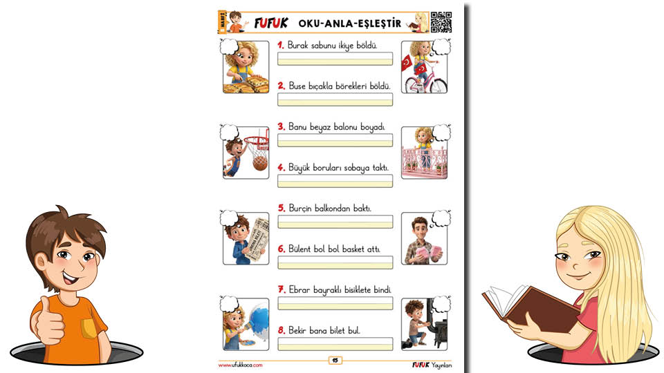 Fufuk B Sesi Oku-Anla-Eşleştir
