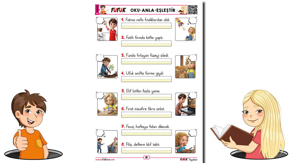 Fufuk F Sesi Oku-Anla-Eşleştir