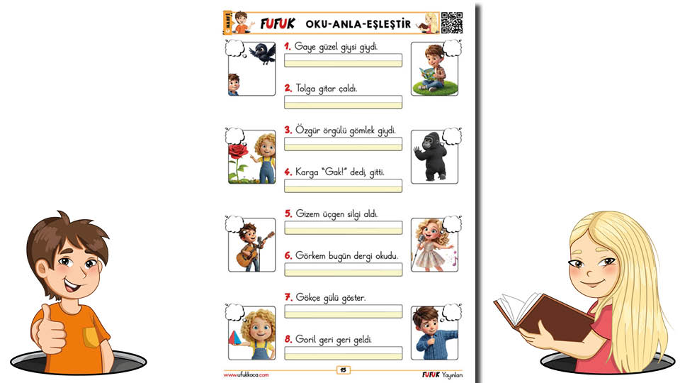 Fufuk G Sesi Oku-Anla-Eşleştir