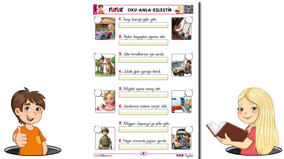 Fufuk J Sesi Oku-Anla-Eşleştir