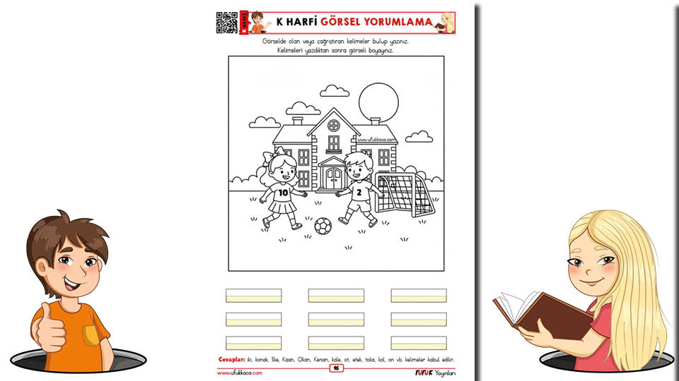 K Harfi Görsel Yorumlama