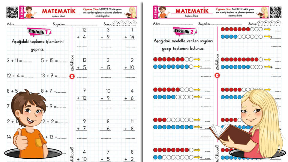 Toplama İşlemi Etkinlik