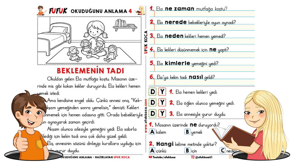 Fufuk Okuduğunu Anlama 4 - Beklemenin Tadı - Öz Denetim
