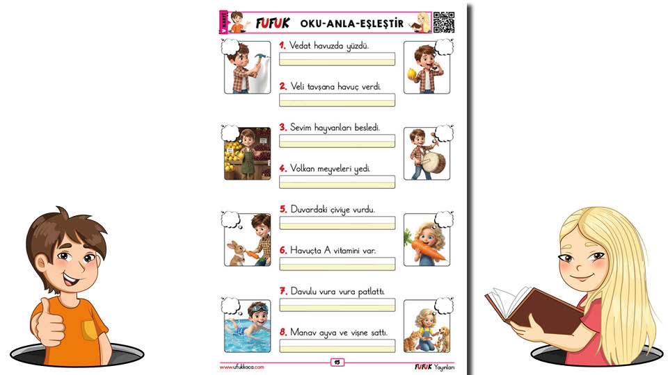Fufuk V Sesi Oku-Anla-Eşleştir