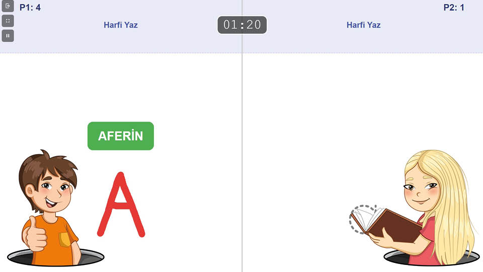 Harfi Yazma Oyunu