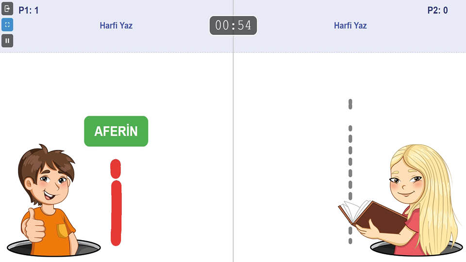 Harfi Yazma Oyunu