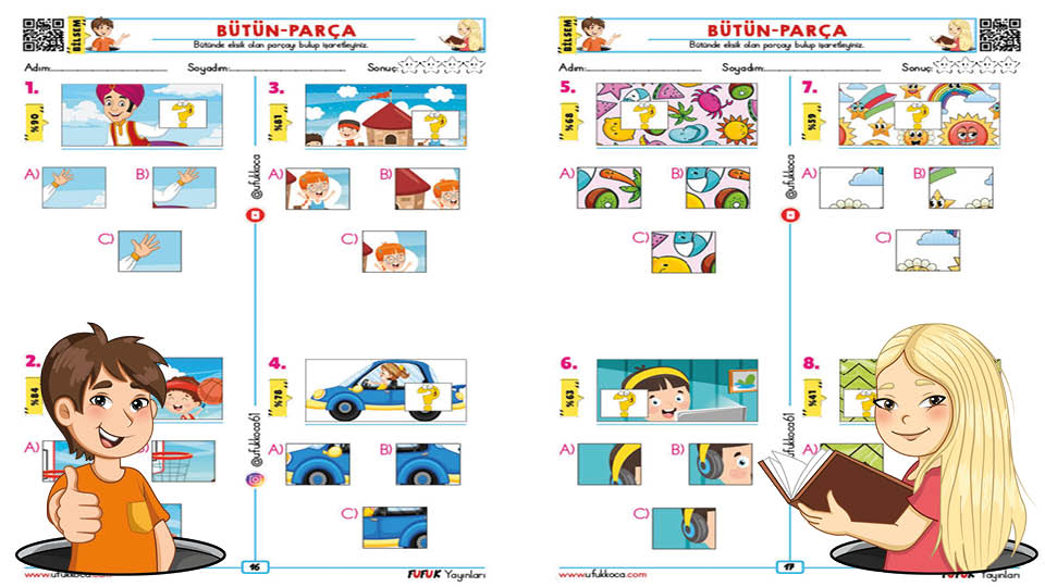 Bütün-Parça İlişkisi Test 2