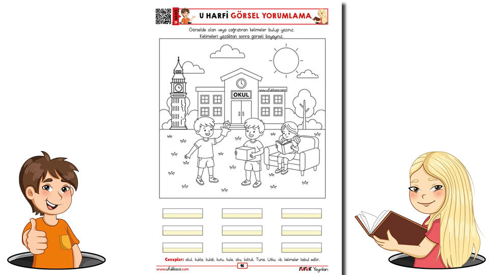 U Harfi Görsel Yorumlama
