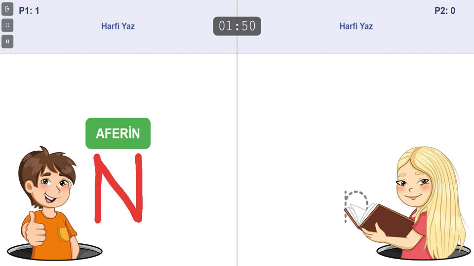 Harfi Yazma Oyunu