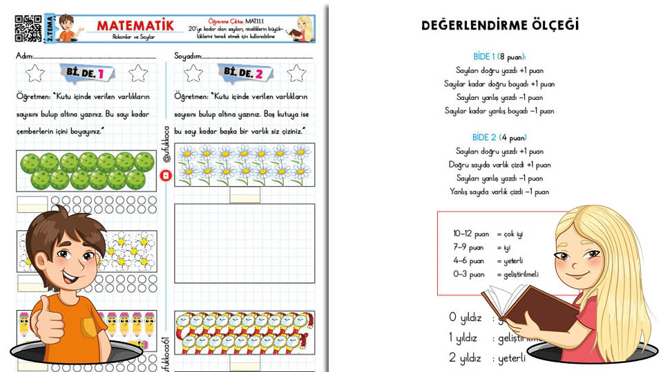 Rakamlar ve Sayılar Değerlendirme