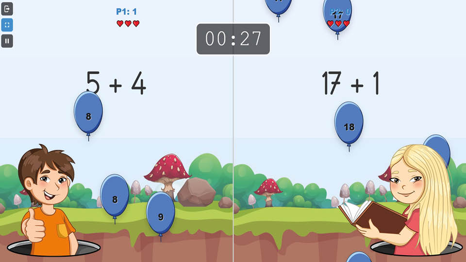 Toplama İşlemi Balon Patlat