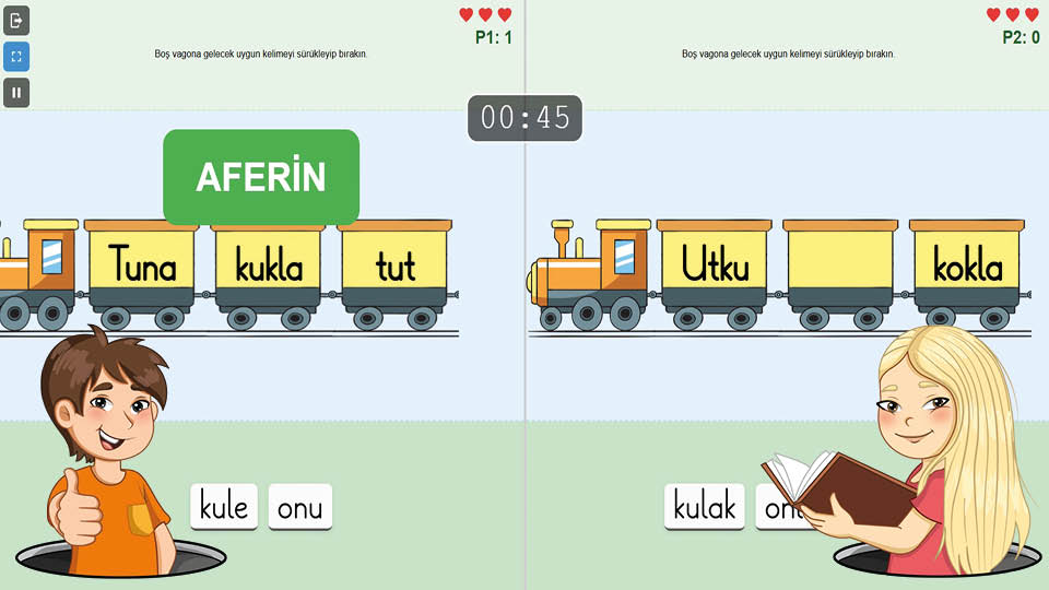Verilmeyen Kelimeyi Bul